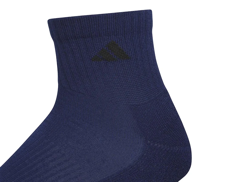 Athletic Cushioned Men's Ankle Socks - 6 Pack
