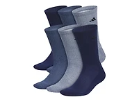 Athletic Cushioned Men's Crew Socks - 6 Pack