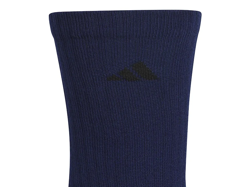 Athletic Cushioned Men's Crew Socks - 6 Pack