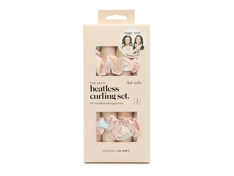 Satin Heatless Curling Set