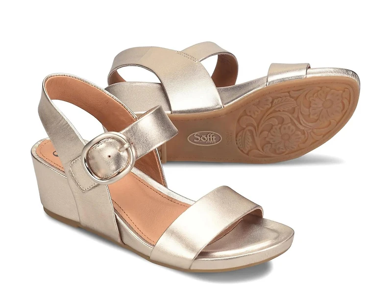 Vaya Wedge Sandal