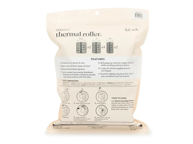 Ceramic Thermal Roller Set - 8 ct.