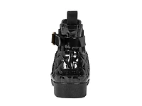 Quilted Gloss Refined Slim Fit Chelsea Rain Boot - Women's