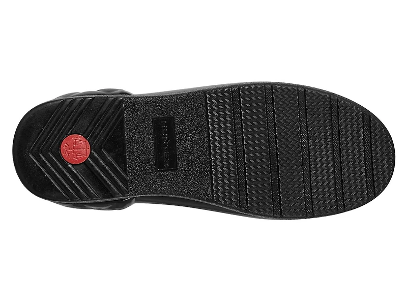 Quilted Gloss Refined Slim Fit Chelsea Rain Boot - Women's