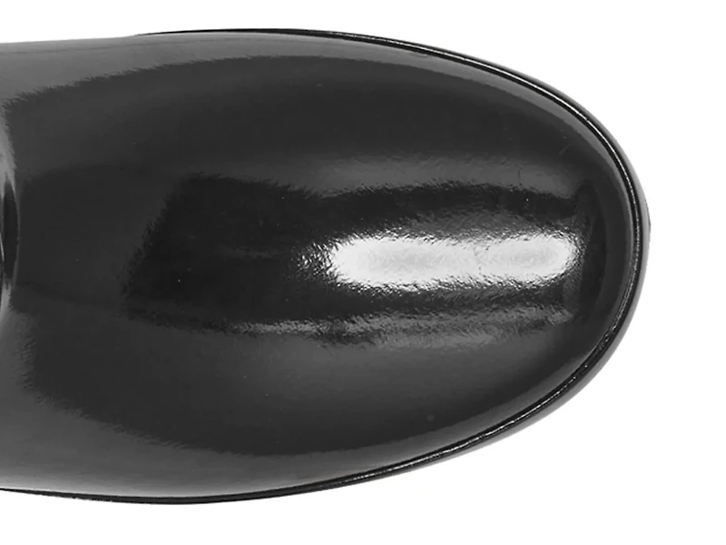 Adjustable Quilted Refined Slim Fit Short Rain Boot - Women's