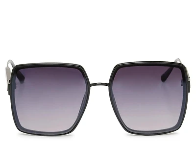 Metal Square Sunglasses