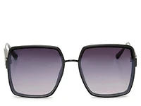 Metal Square Sunglasses