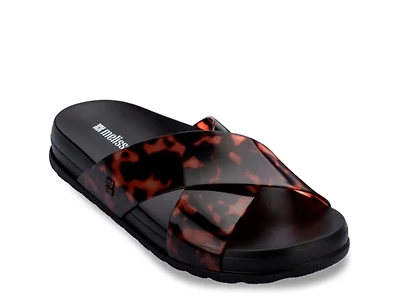 Cozy Cross Slide Sandal