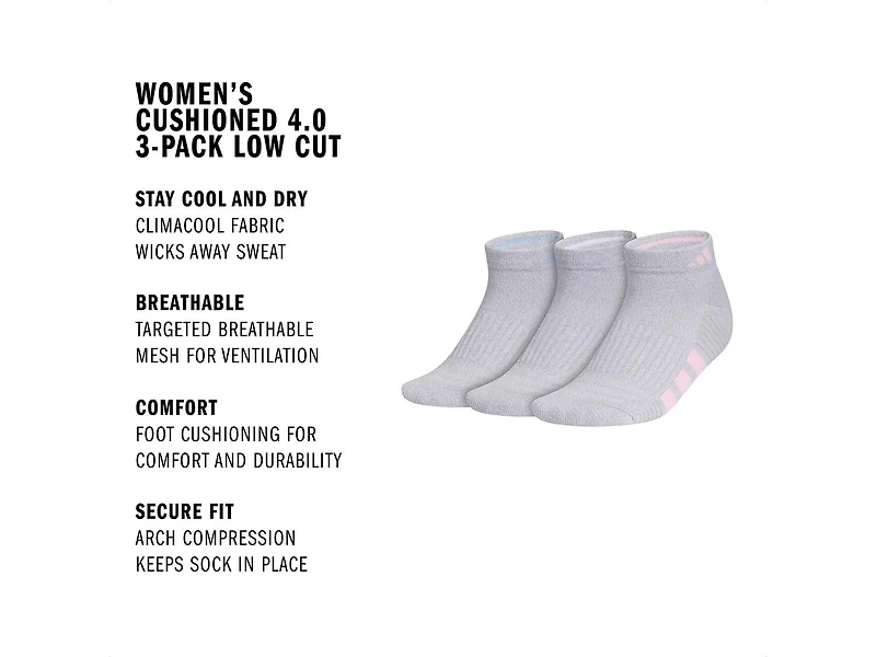 Cushioned 4.0 Women's Ankle Socks