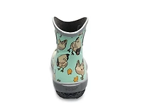 Patch Rain Boot