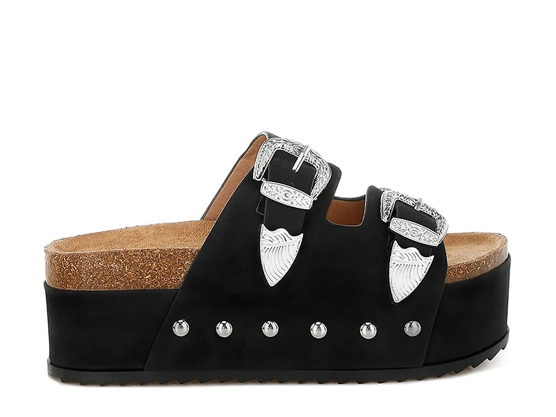 Zaphod Platform Sandal