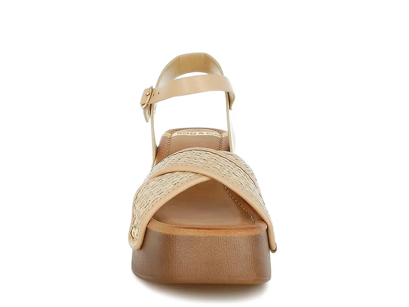 Qasa Platform Sandal