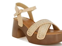 Qasa Platform Sandal