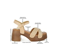 Qasa Platform Sandal