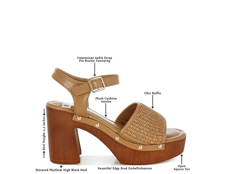 Mazaro Platform Sandal