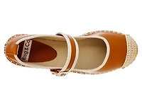 Ostac Mary Jane Espadrille Flat