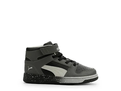 Rebound Layup Speckle Fade High-Top Sneaker