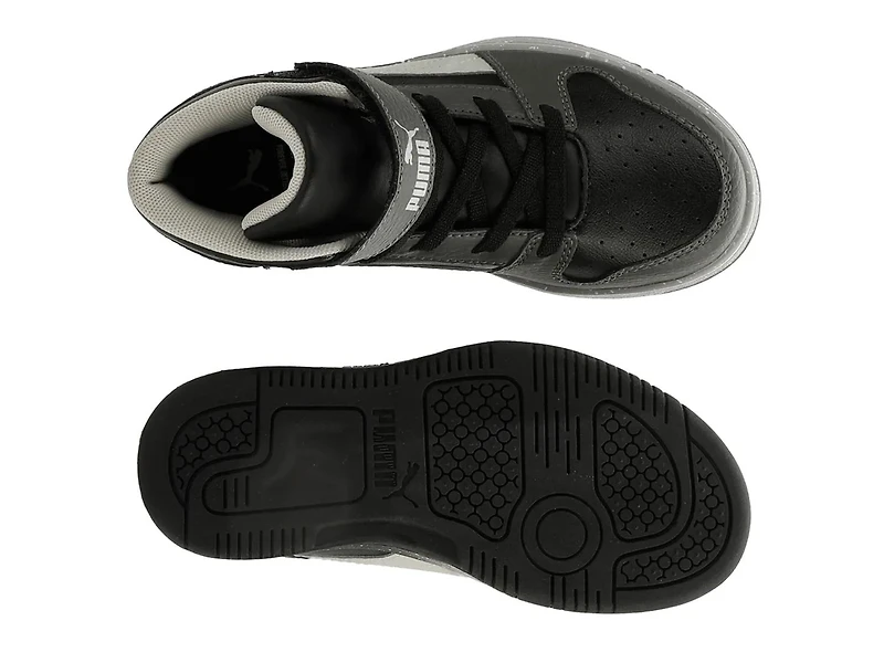 Rebound Layup Speckle Fade High-Top Sneaker