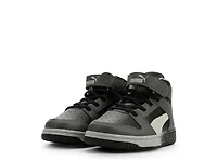 Rebound Layup Speckle Fade High-Top Sneaker