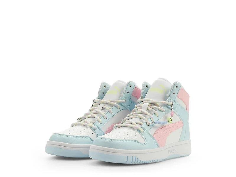 Rebound Layup Playful Charm High-Top Sneaker - Kids'