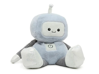 Silver Robot Warming Stuffed Toy