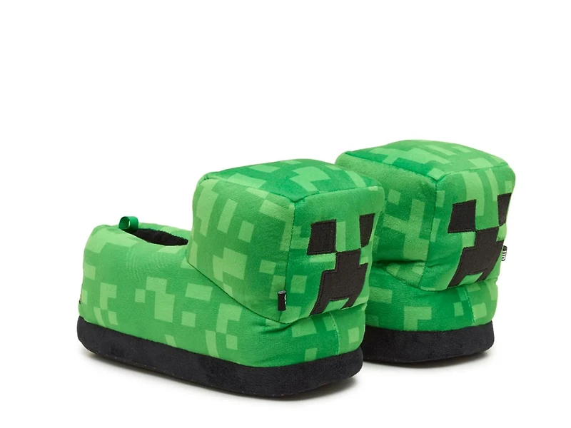 Minecraft Creeper Kids' Slipper