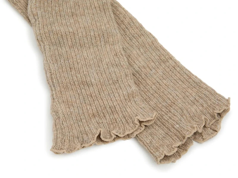 Open Knit Slouch Legwarmers
