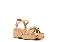 Magenta Wedge Sandal - Kids'