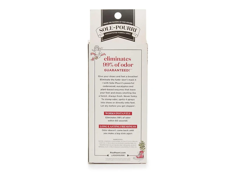 Sole-Pourri Cedarwood & Eucalyptus Shoe & Foot Spray