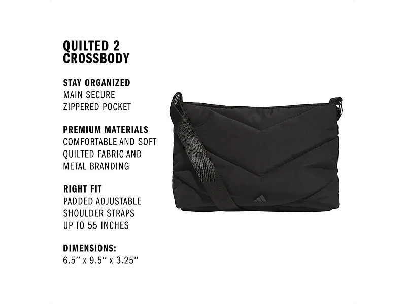 Quilted 2 Crossbody