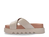Cozy Cross Platform Sandal