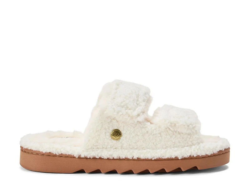 Regina Teddy Slide Slipper - Women's