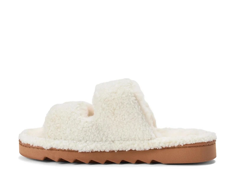 Regina Teddy Slide Slipper - Women's