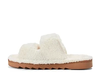 Regina Teddy Slide Slipper - Women's