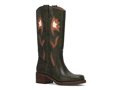 Miranda 10 Flower Western Boot