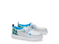 Wally Funk Prep Plaid Slip-On - Kids'