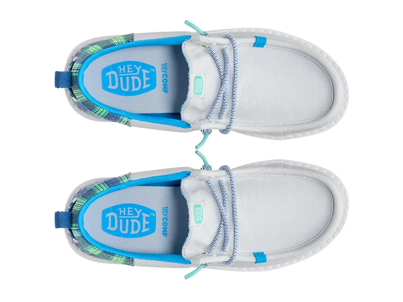 Wally Funk Prep Plaid Slip-On - Kids'