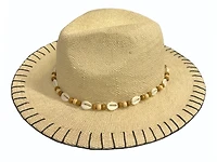 Whipstitch Straw Panama Hat