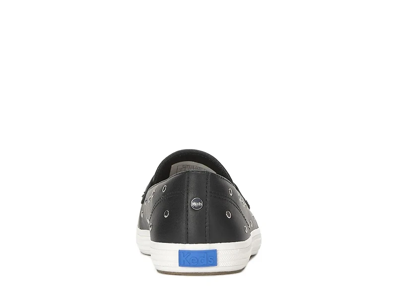 Square Toe Loafer Flat