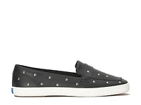 Square Toe Loafer Flat