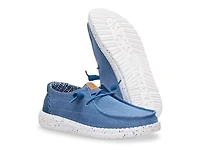 Wendy Chambray Grid Slip-On