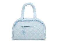 Floral Quilted Duffle Bag