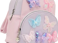 Butterfly Pearl Top Mini Backpack