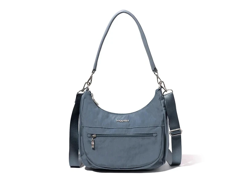 Pocket Half Moon Shoulder Bag