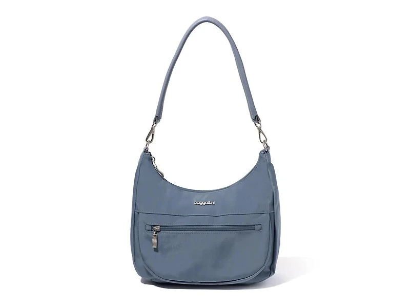 Pocket Half Moon Shoulder Bag