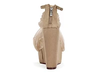 Ballerine Platform Wedge Sandal