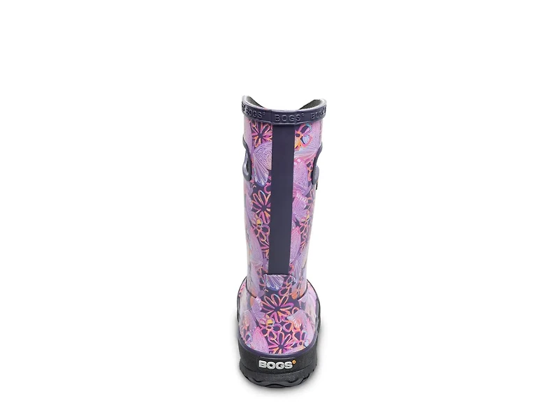 Solar Butterfly Rain Boot - Kids'