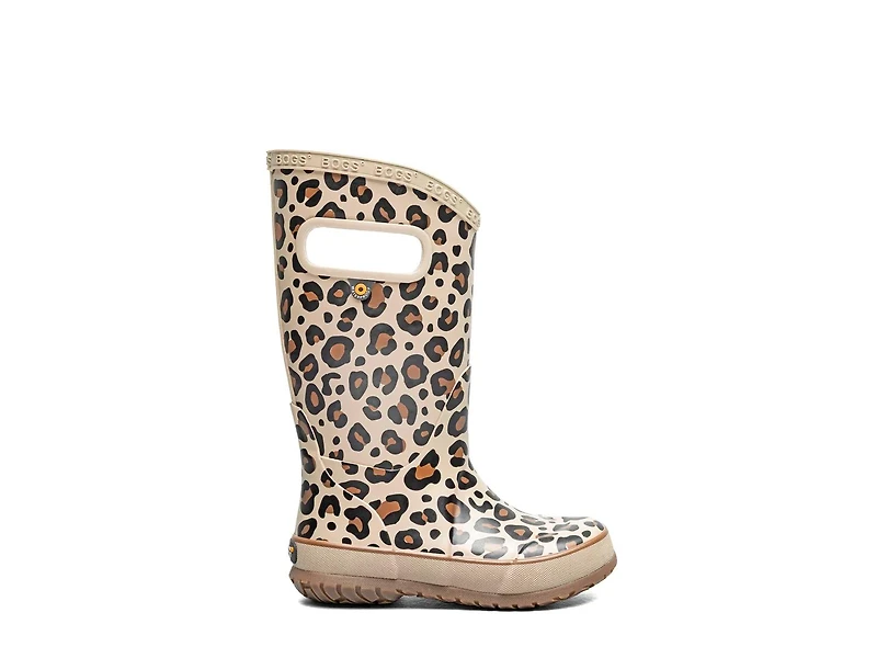 Leopard Rain Boot - Kids'