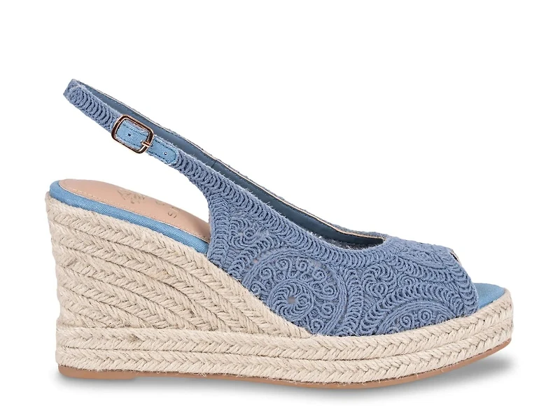 Bowery Espadrille Wedge Sandal