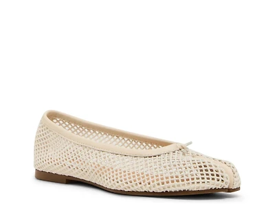 Calico Split Toe Flat